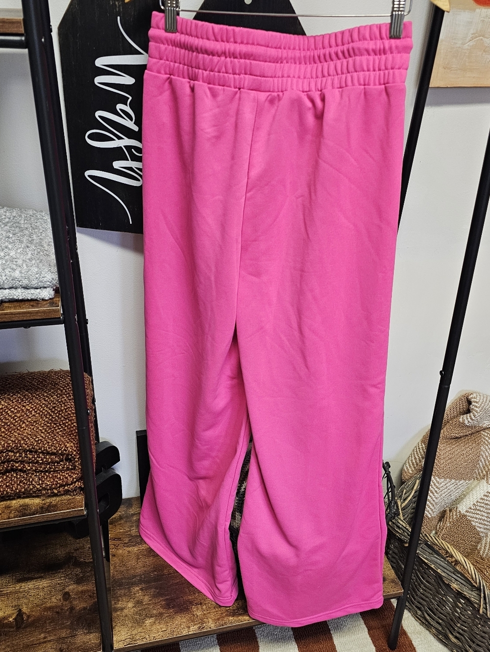 NWT SHEIN Wide-Leg Drawstring Pants - Picture 2 of 5